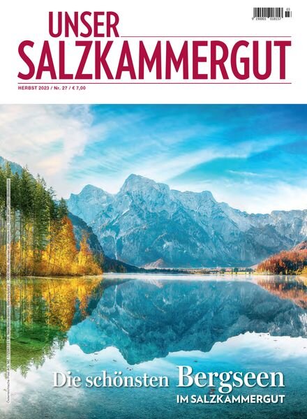 Unser Salzkammergut – Herbst 2023 Cover
