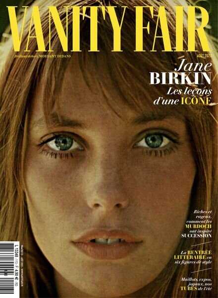 Vanity Fair France – Aout 2023 Cover