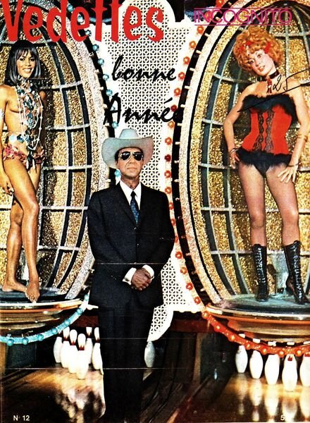 Vedettes Incognito – 2nd Edition N 12 1970 Cover