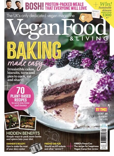 Vegan Food & Living – October 2023 Cover