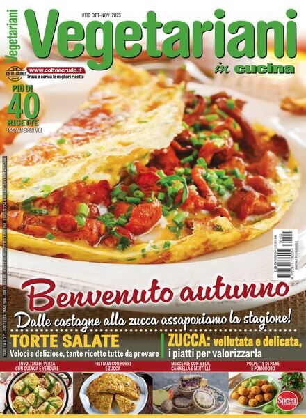 Vegetariani in Cucina – Ottobre-Novembre 2023 Cover