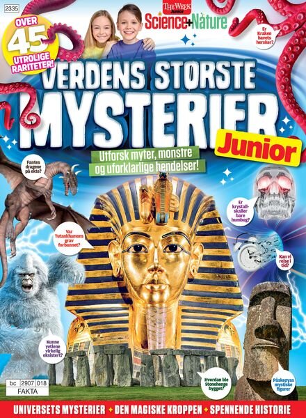 Verden Storste Mysterier Junior – September 2023 Cover