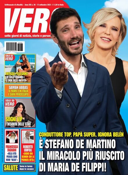 VERO – 13 Settembre 2023 Cover
