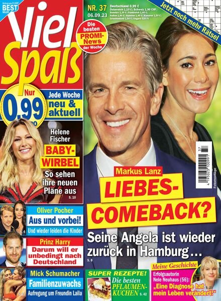 Viel Spass – 6 September 2023 Cover