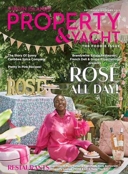 Virgin Islands Property & Yacht – September-October 2023 The Foodie Issue Cover