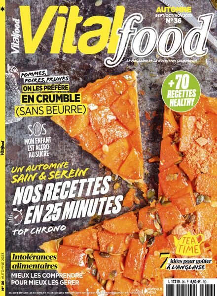 Vital Food – Septembre-Novembre 2023 Cover