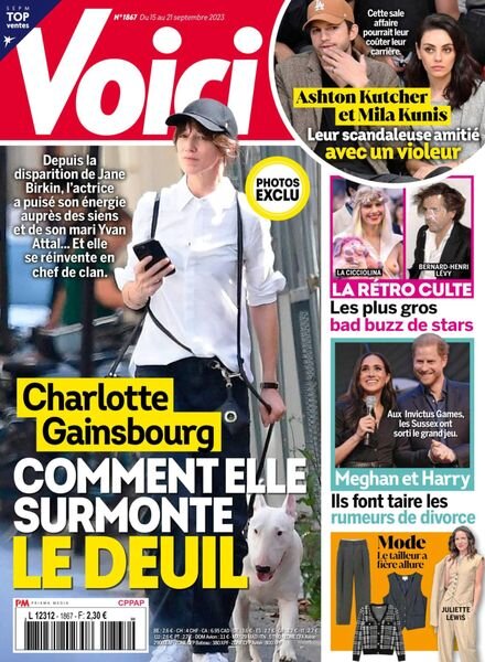 Voici – 15 Septembre 2023 Cover