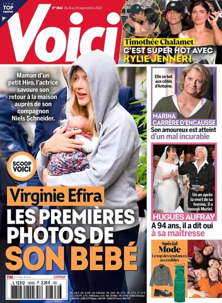 Voici – 8 Septembre 2023 Cover