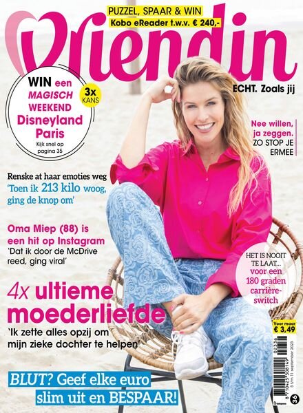 Vriendin – 5 September 2023 Cover