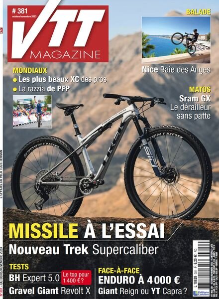 VTT Magazine – Octobre-Novembre 2023 Cover