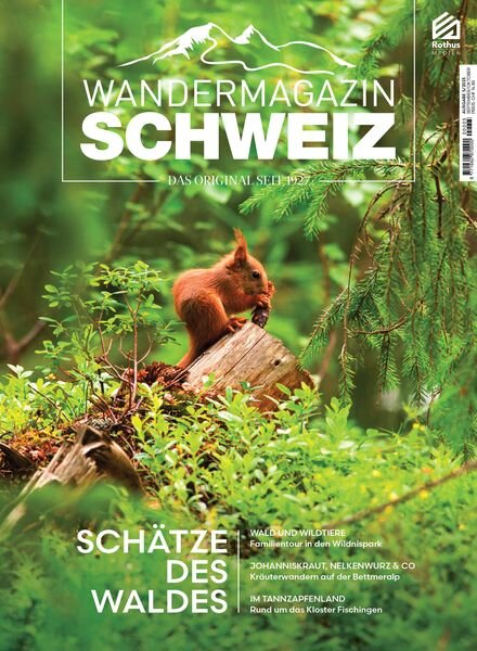 Wandermagazin SCHWEIZ – September-Oktober 2023 Cover