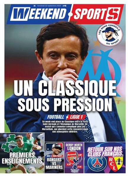 Week-end Sports – 22 Septembre 2023 Cover