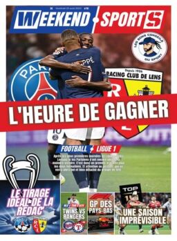 Week-end Sports – 25 Aout 2023