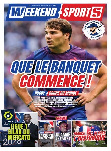 Week-end Sports – 8 Septembre 2023 Cover