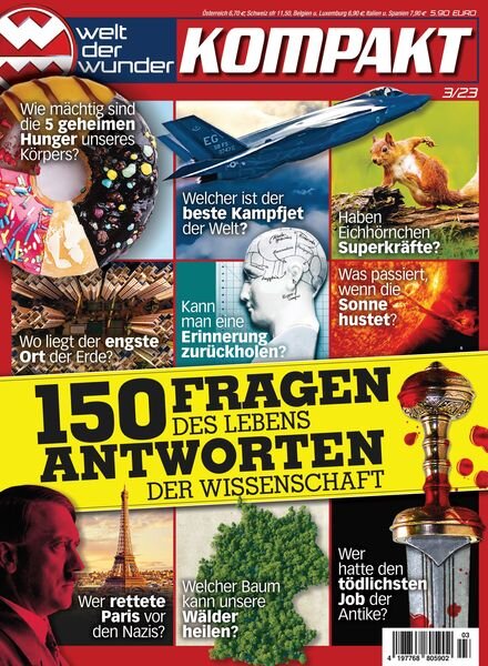 Welt der Wunder Kompakt – Nr 3 2023 Cover
