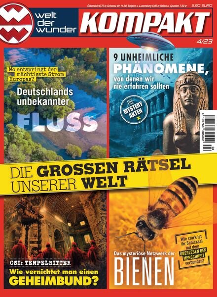 Welt der Wunder Kompakt – Nr 4 2023 Cover