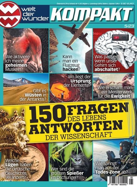 Welt der Wunder Kompakt – September 2023 Cover