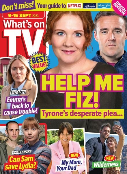 What’s on TV – Issue 423 – 9 September 2023 Cover