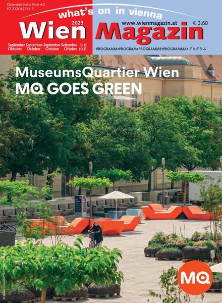 Wien Magazin – September-Oktober 2023 Cover