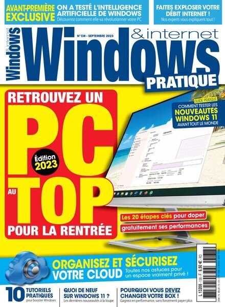 Windows & Internet Pratique – Septembre 2023 Cover