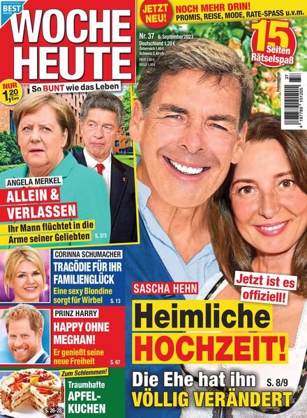 Woche Heute – 6 September 2023 Cover