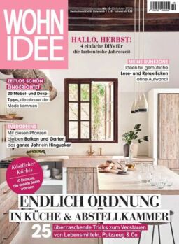 Wohnidee – Oktober 2023