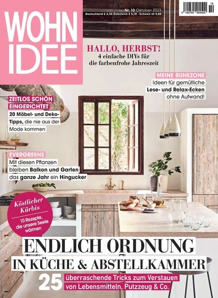 Wohnidee – Oktober 2023 Cover