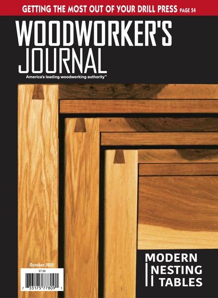 Woodworker’s Journal – October 2023 Cover