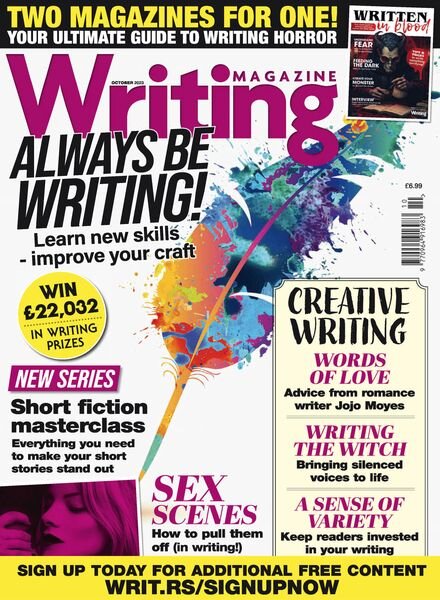 Writing Magazine – October 2023 Cover