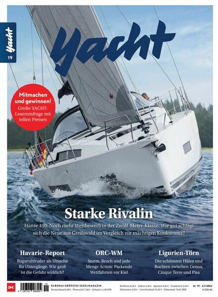 Yacht Germany – September 2023 Cover