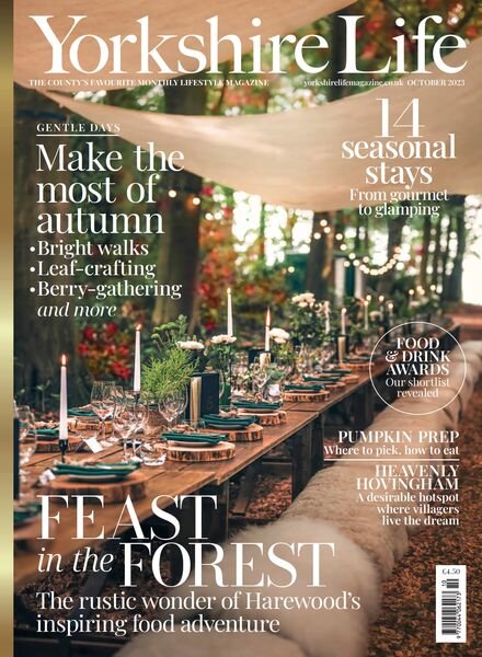 Yorkshire Life – October 2023 Cover