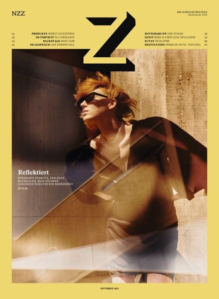 Z die Substanz des Stils – September 2023 Cover