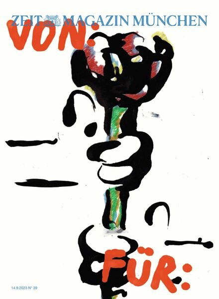 Zeit Magazin Munchen – 14 September 2023 Cover