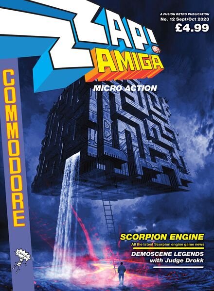 ZZAP! AMIGA – Issue 12 – September-October 2023 Cover