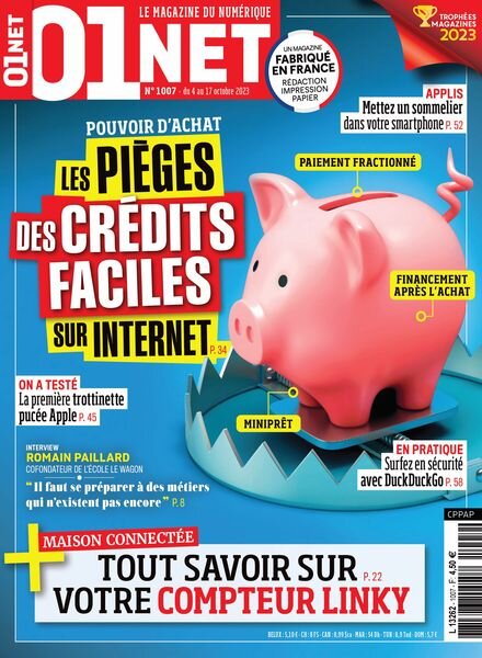 01net – 4 Octobre 2023 Cover