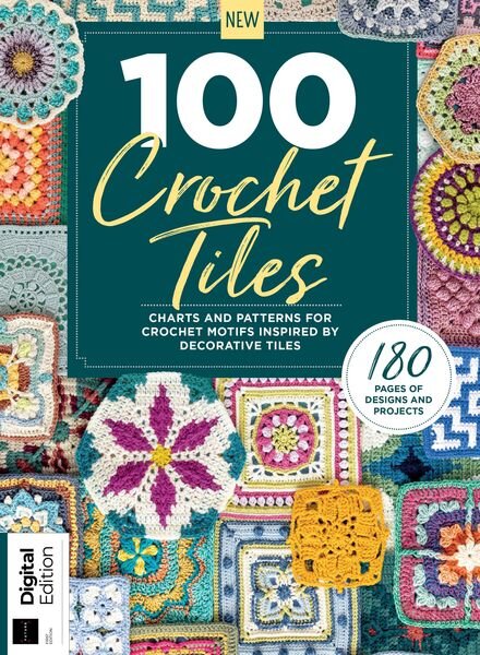 100 Crochet Tiles – 1st Edition – October 2023 Cover