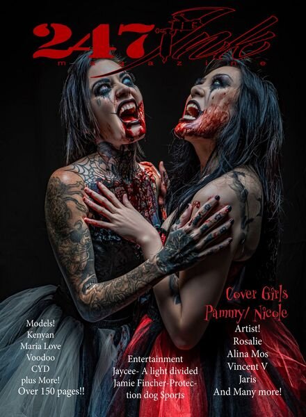 247 Ink Magazine – Halloween 2023 Cover