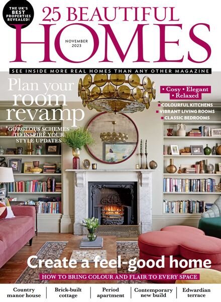 25 Beautiful Homes – November 2023 Cover