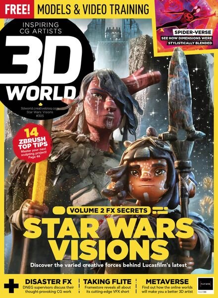 3D World UK – December 2023 Cover