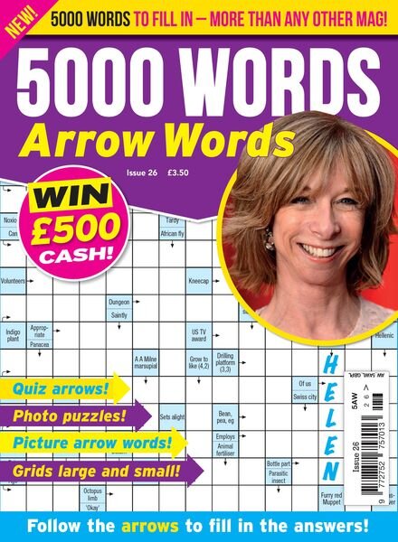 5000 Words Arrow words – Issue 26 – 28 September 2023 Cover