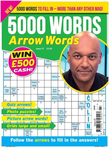 5000 Words Arrow words – Issue 27 – October 2023 Cover