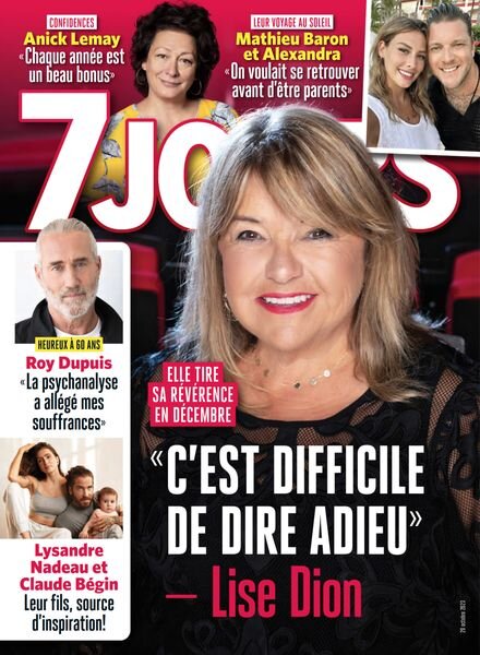 7 Jours – 20 Octobre 2023 Cover