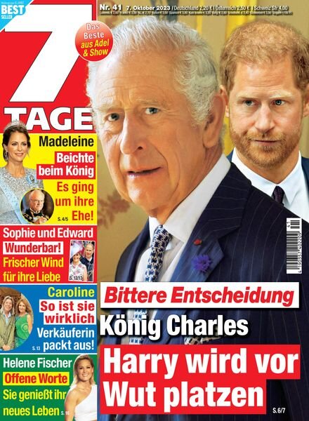 7 Tage – 9 Oktober 2023 Cover
