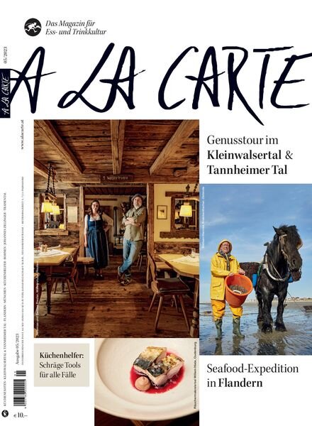 A la Carte Austria – Oktober 2023 Cover