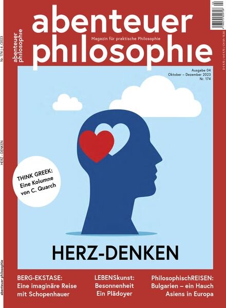 Abenteuer Philosophie – Oktober 2023 Cover