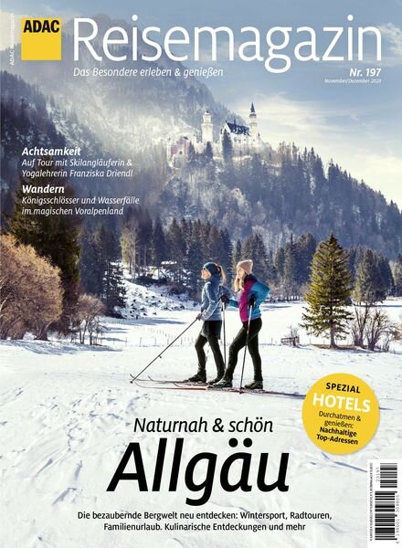 ADAC Reisemagazin – November-Dezember 2023 Cover