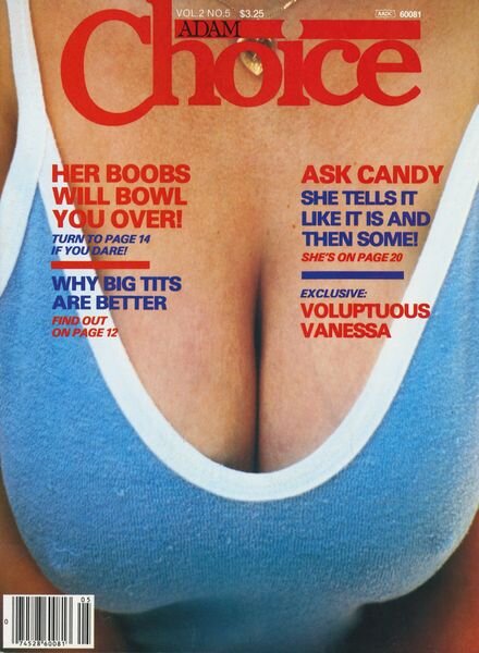 Adam’s Choice – Volume 2 N 5 1981 Cover