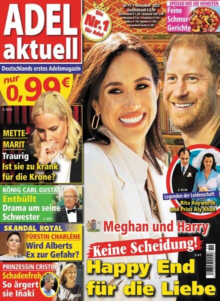 Adel aktuell – November 2023 Cover