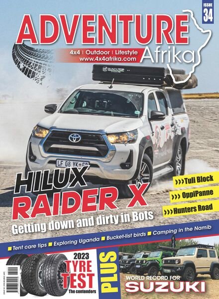 Adventure Afrika – Issue 34 – October 2023 Cover