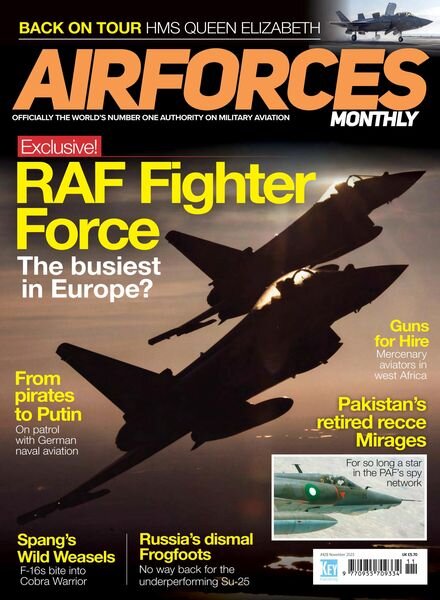 AirForces Monthly – November 2023 Cover
